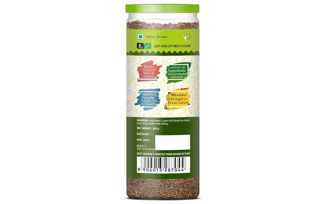 NourishVitals Quinoa Roasted Seeds    Jar  250 grams